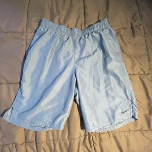 Nike 7” Light Blue Men’s Small Swim Trunks
